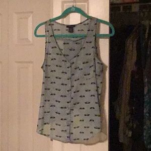 CLOSET CLEAN OUT swan blouse